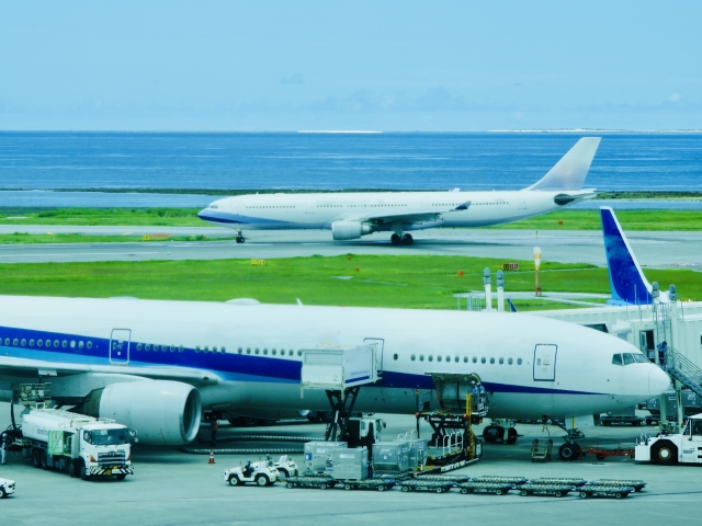 那覇空港の様子
